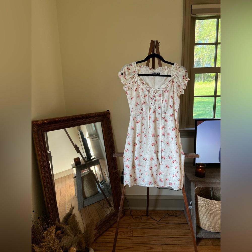 Nasty Gal Mini Floral Dress